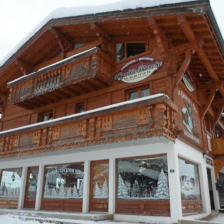 Chalet Hôtel Aiguille Blanche Logis Les Gets Buitenkant foto