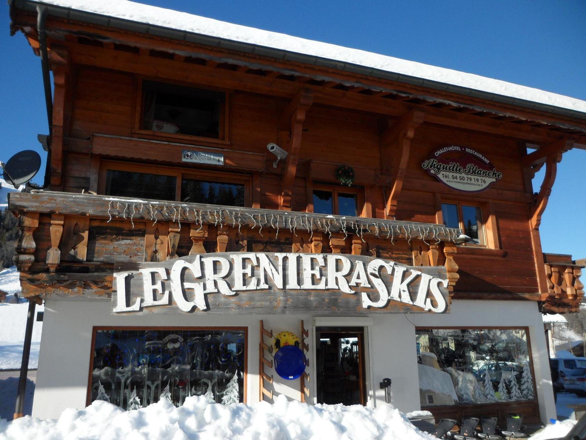 Chalet Hôtel Aiguille Blanche Logis Les Gets Buitenkant foto