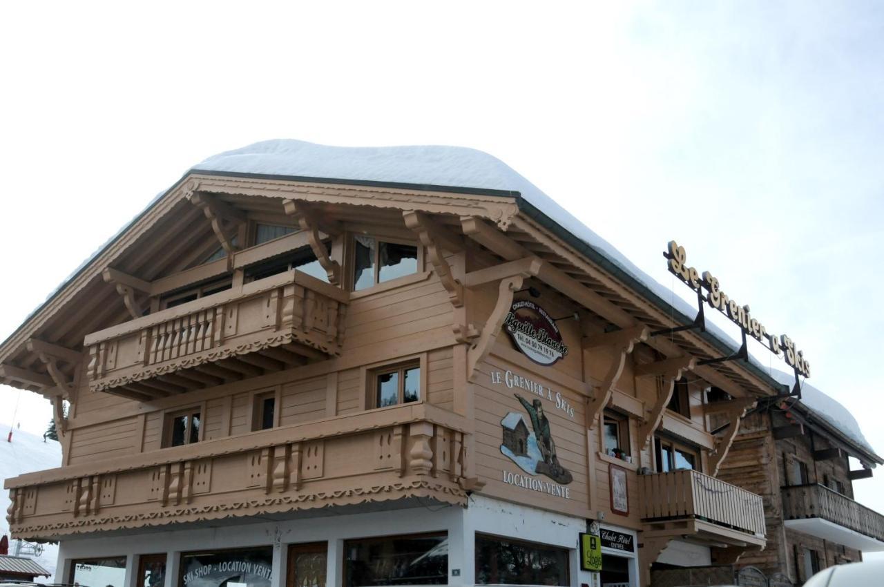 Chalet Hôtel Aiguille Blanche Logis Les Gets Buitenkant foto